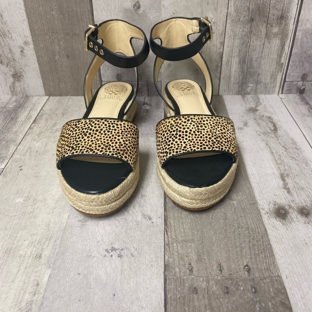 Vince Camuto Kathalia Ankle Strap Sandals Size 8.5 - Picture 13 of 16